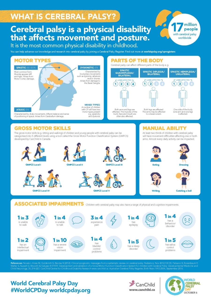 English - What is Cerebral Palsy Poster